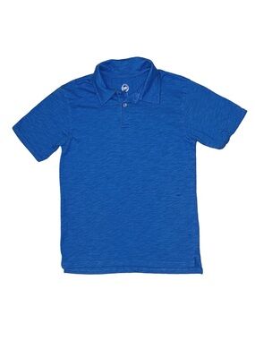 WONDER NATION Boy's Blue Short Sleeve Polo Size XL 14/16